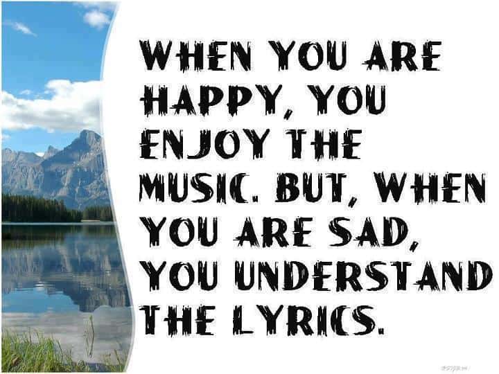 Inspirational Picture Quotes Happy And Music