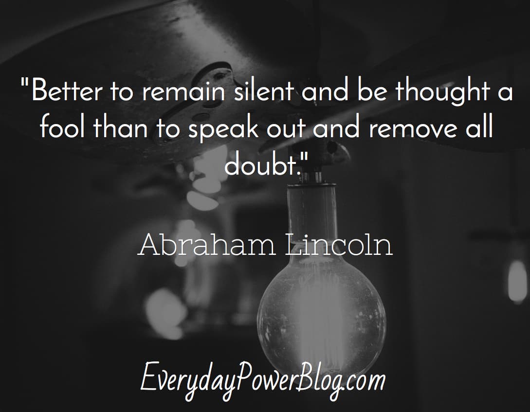 Abraham Lincoln Quotes on life