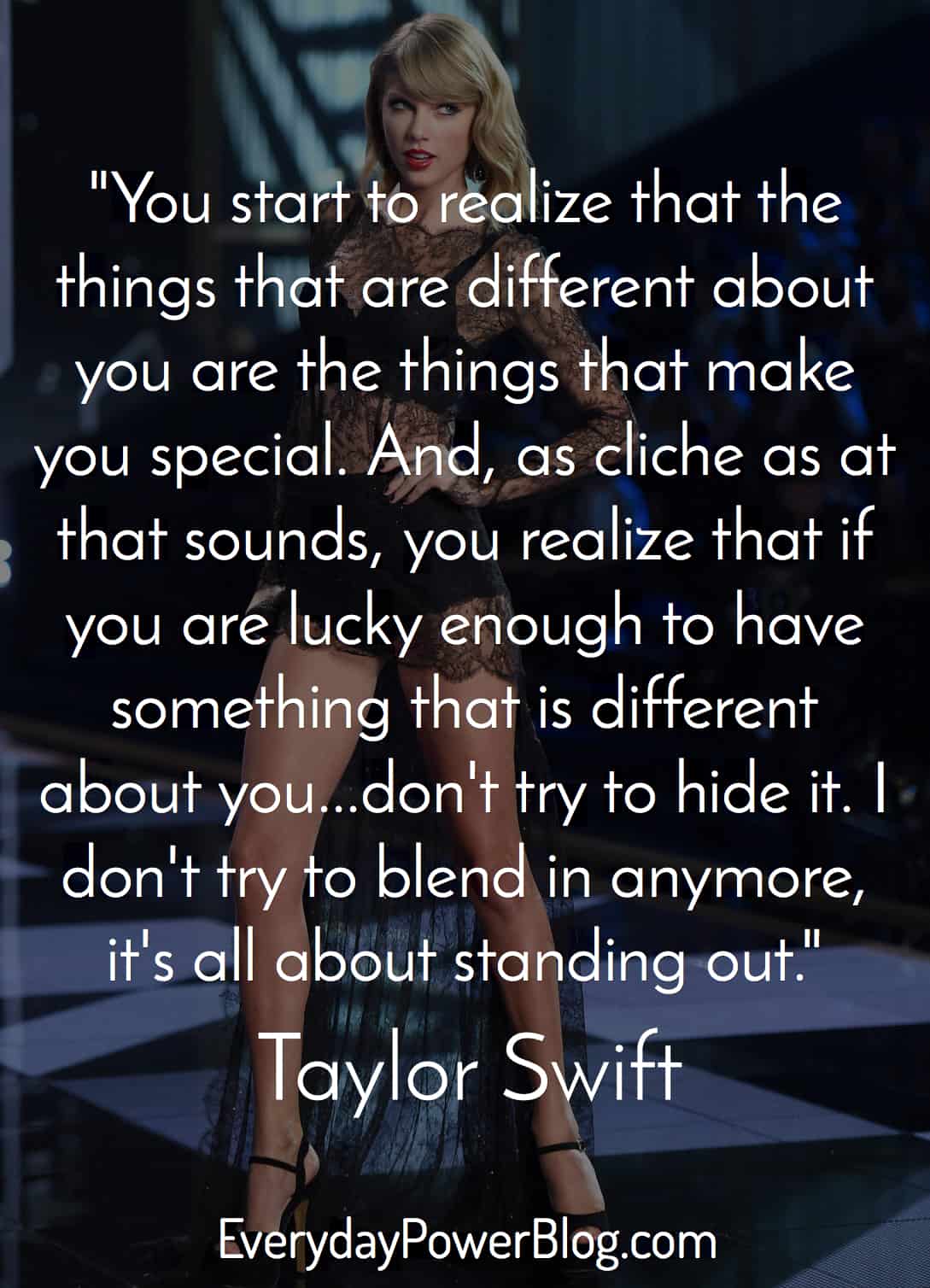 Inspirational Taylor Swift Quotes About Loving Yourself