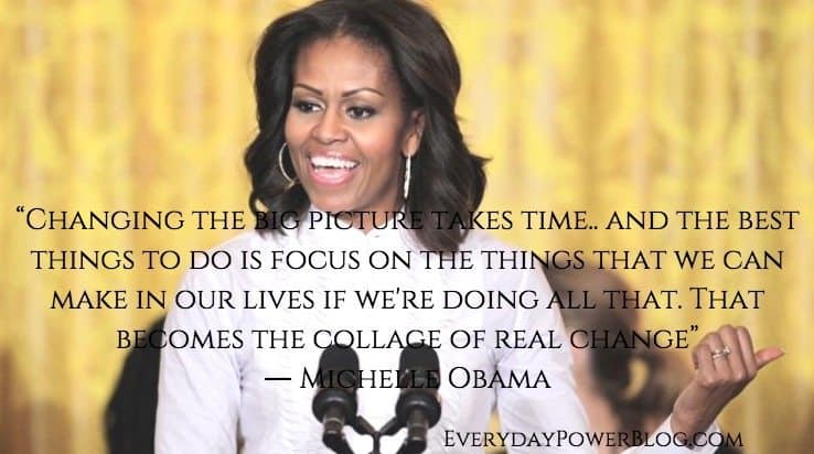 Michelle Obama quotes about change