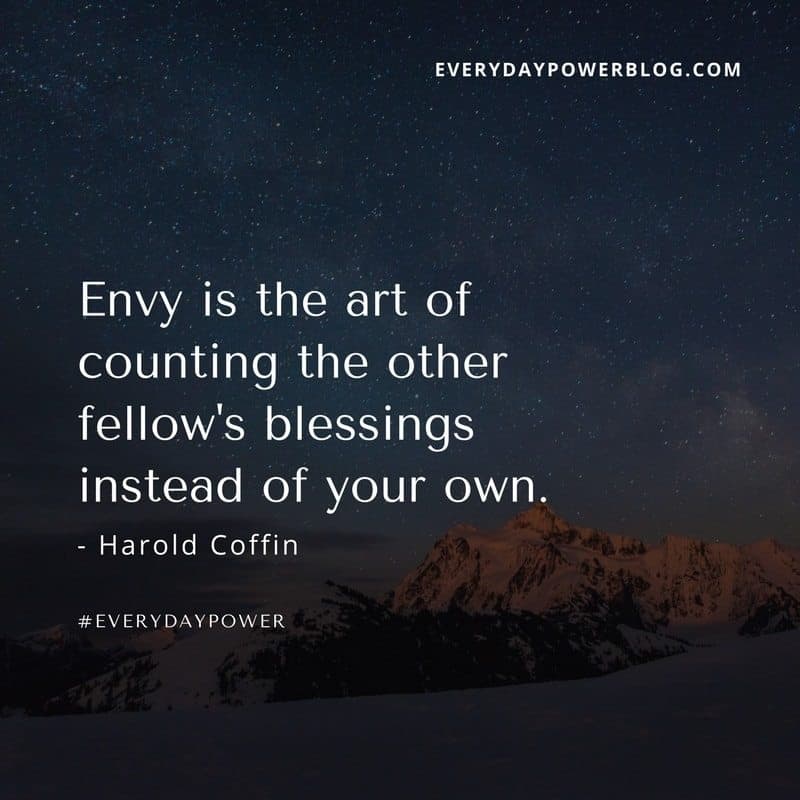50 Inspirational Quotes About Envy and Jealousy and How We 