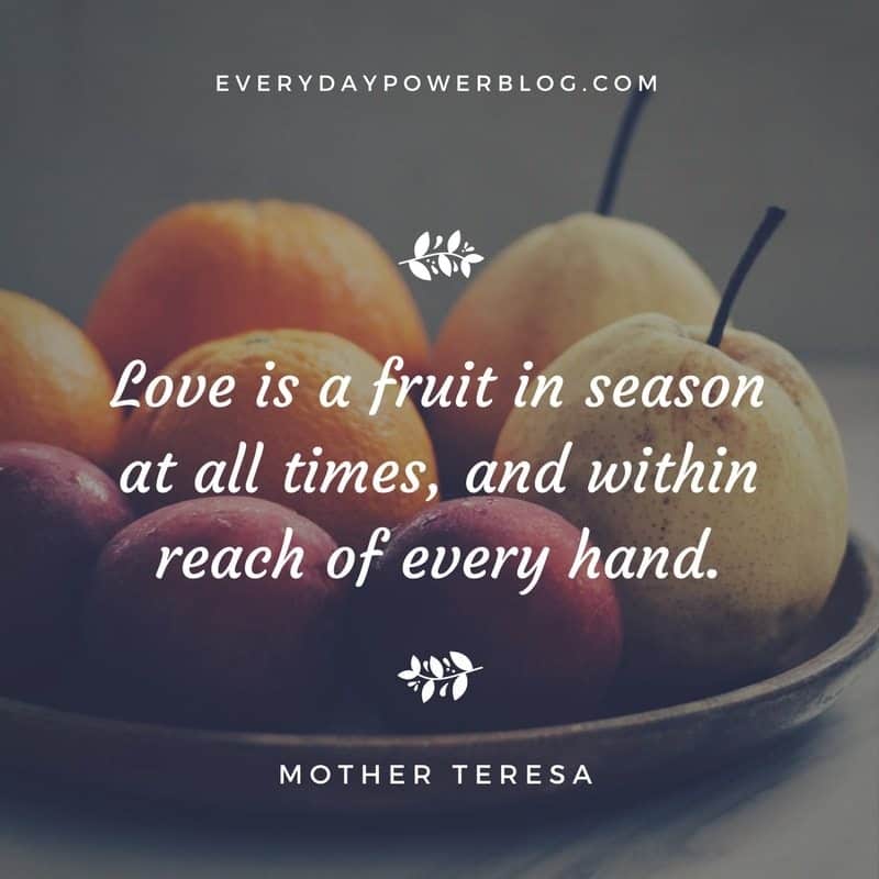 Most Inspiring Quotes By Mother Teresa About Life