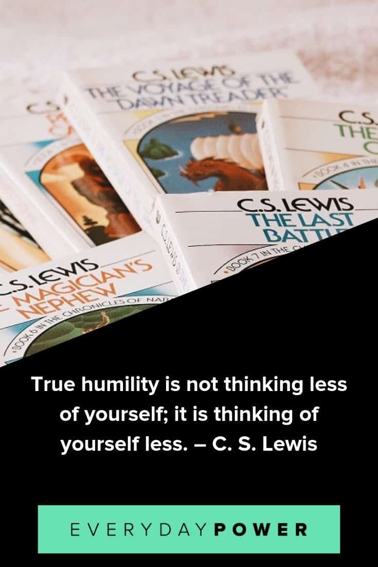 inspirational C. S. Lewis quote