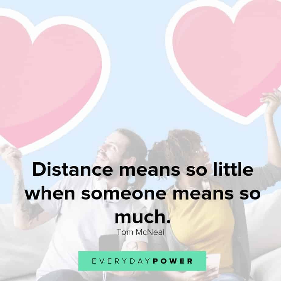 long distance relationship quotes about making it work