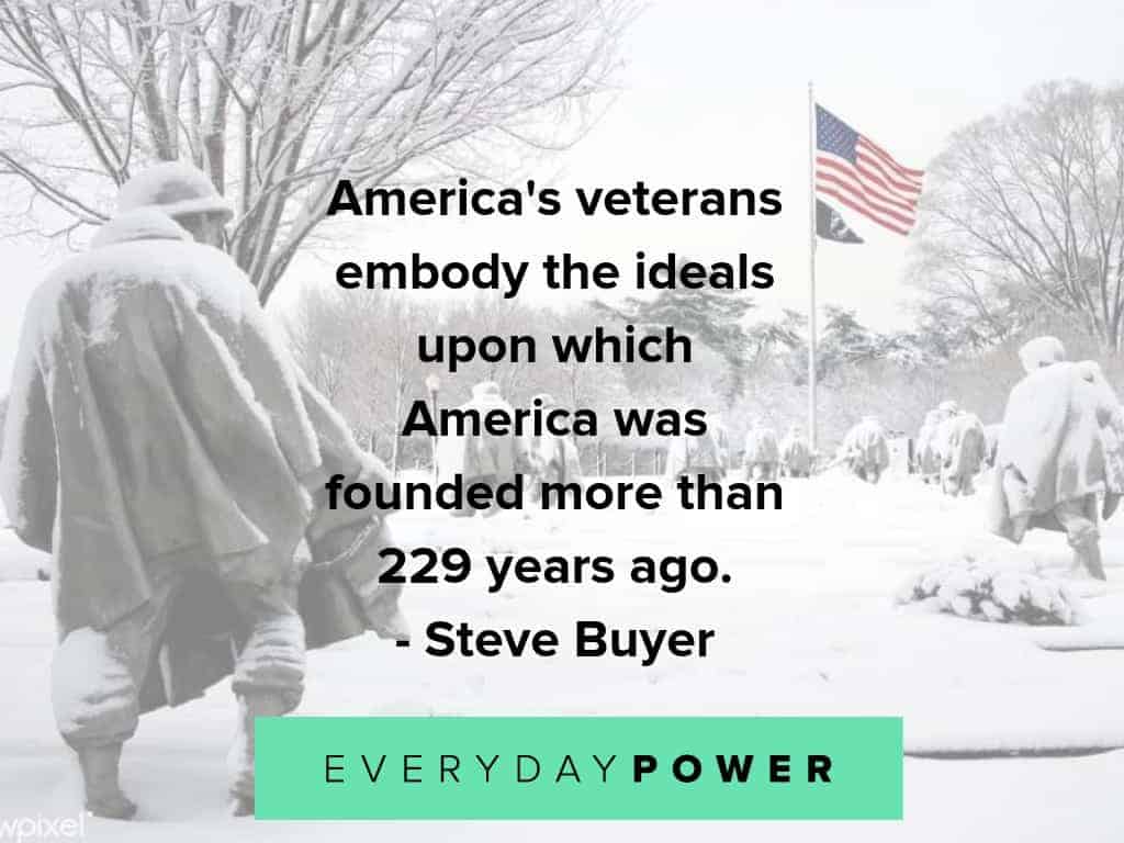 veterans day quotes about what they embody